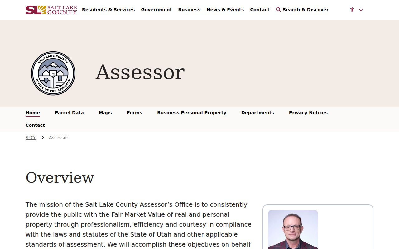 Salt Lake City people search using Salt Lake County Assessor property records